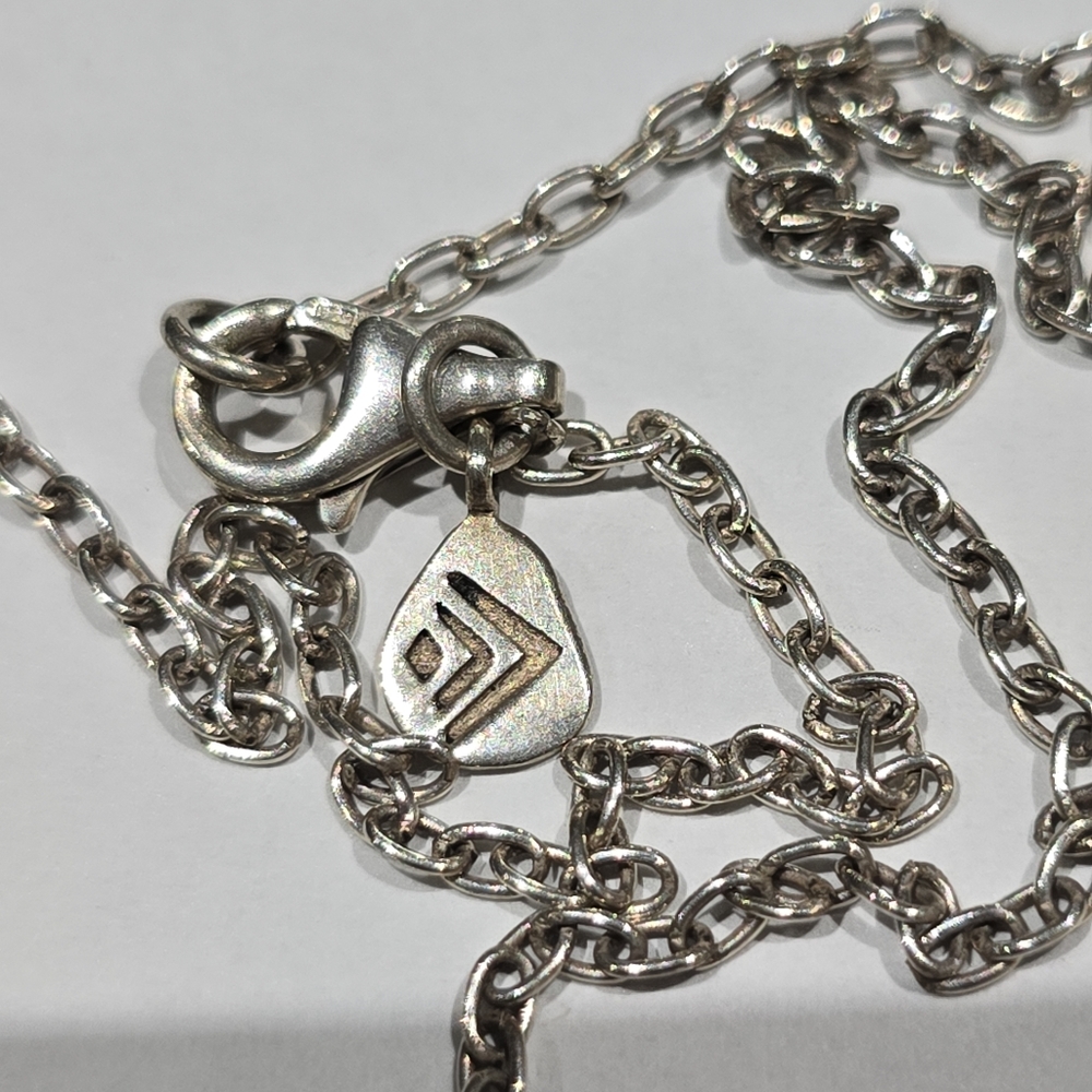 Silpada 925 Sterling Silver CZ Pearl Necklace - Picture 8 of 9